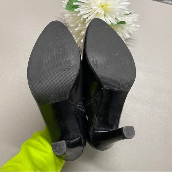 LRL Ralph Lauren Black Zip Ankle Booties Vibram - Picture 7 of 8